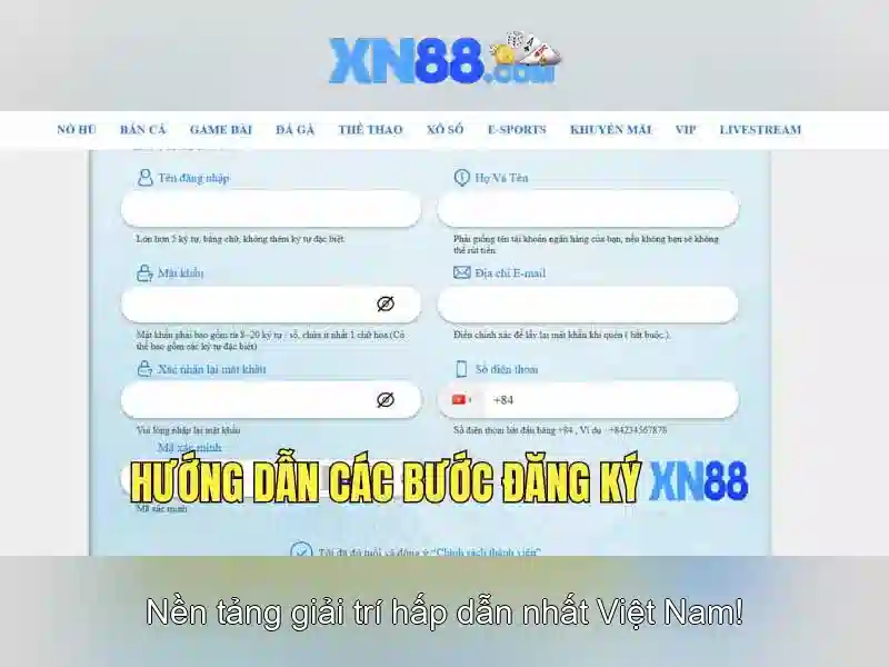 Giao diện nhà cái hoàn hảo
